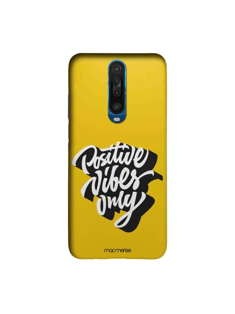 

macmerise Yellow & White Positive Vibes Only Sleek Xiaomi Poco X2 Case