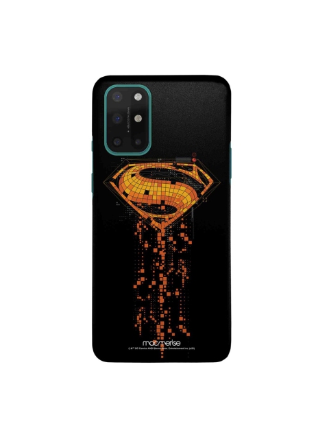 

macmerise Black & Orange Superman Mosaic OnePlus 8T Sleek Back Case