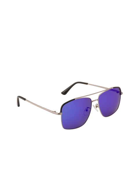 

Ted Smith Unisex UV Protected Lens Square Sunglasses TS-N1260S, Blue