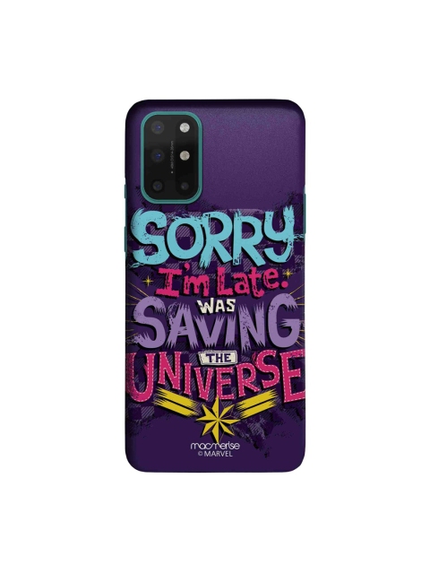 

macmerise Purple & Pink Saving The Universe OnePlus 8T Back Case