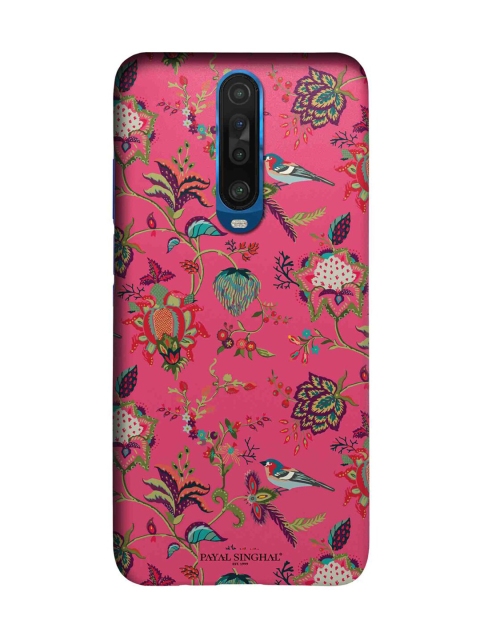 

macmerise Pink & Green Payal Singhal Chidiya Xiaomi Poco X2 Sleek Back Case