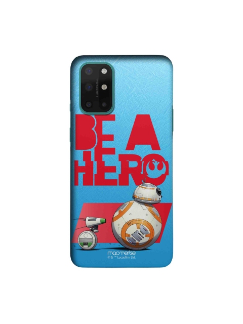 macmerise Blue & Red Be A Hero Sleek OnePlus 8T Case, Multi