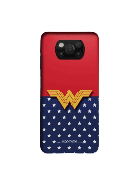 

macmerise Red & Blue Classic Wonder Woman Logo Xiaomi Poco X3 Sleek Back Case