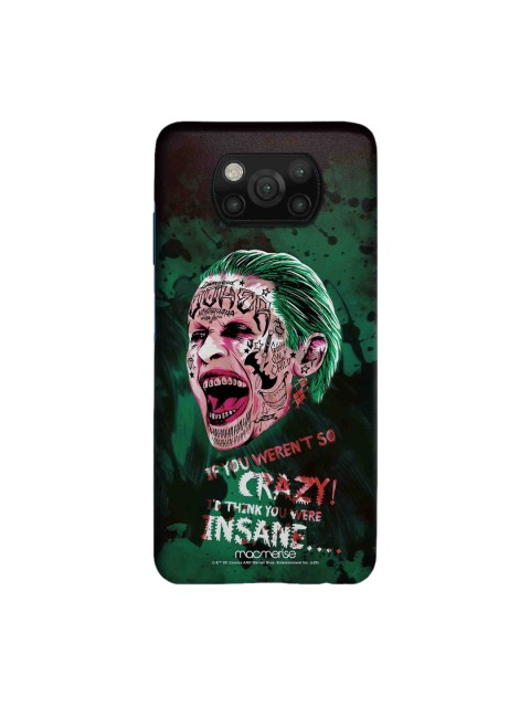

macmerise Black & Green Crazy Insane Joker Xiaomi Poco X3 Back Case