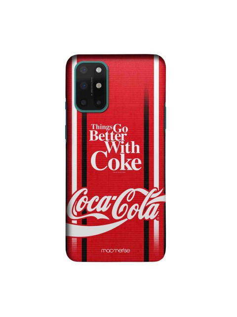 

macmerise Red & White Better With Coke Sleek OnePlus 8T Case