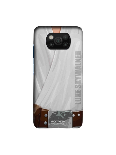 

macmerise Grey & White Attire Luke Sleek Xiaomi Poco X3 Case