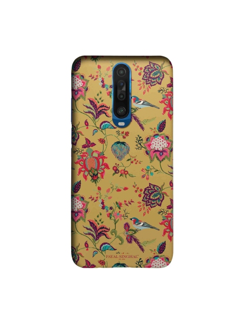 

macmerise Mustard Yellow & Pink Chidiya By Payal Singhal Sleek Xiaomi Poco X2 Case