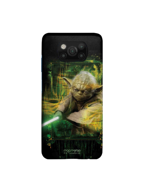 

macmerise Green & Black Furious Yoda Xiaomi Poco X3 Back Cover