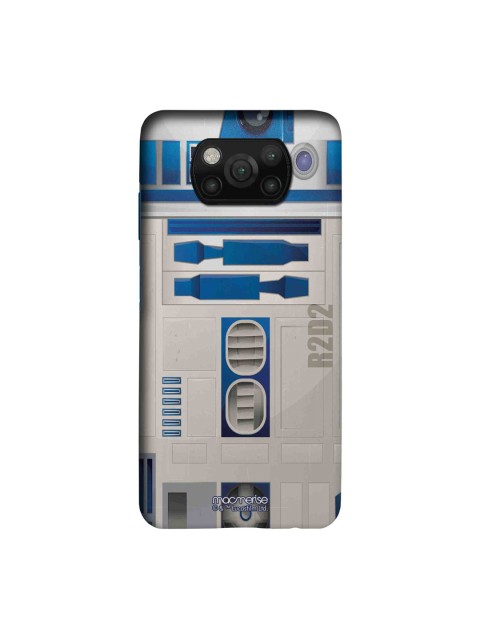 

macmerise Grey & Blue Attire R2D2 Sleek Xiaomi Poco X3 Case