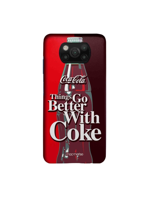 

macmerise Red & White Go With Coke Xiaomi Poco X3 Sleek Mobile Case