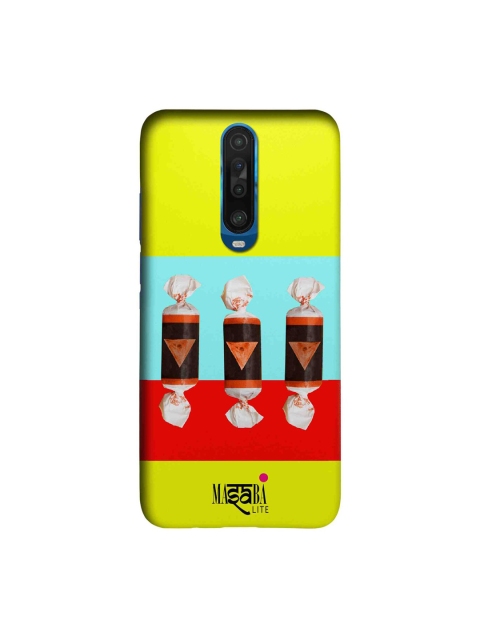 

macmerise Yellow & Blue Masaba Cone Candy Xiaomi Poco X2 Back Cover