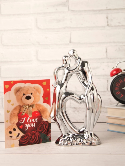 

Archies Silver-Toned Valentine Love Special Showpiece With Card