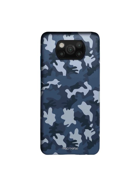 

macmerise Blue Camo Xiaomi Poco X3 Sleek Back Case