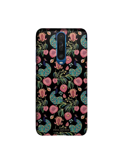 

macmerise Black & Pink Payal Singhal Anaar And Mor Xiaomi Poco X2 Back Cover