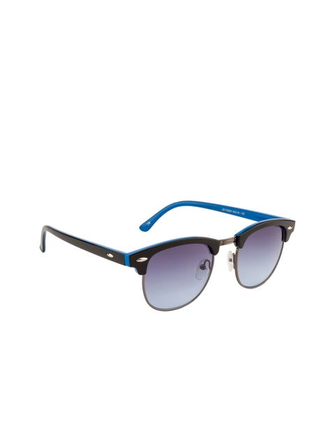 

Ted Smith Unisex UV Protected Lens Browline Sunglasses TS-N1121S, Blue