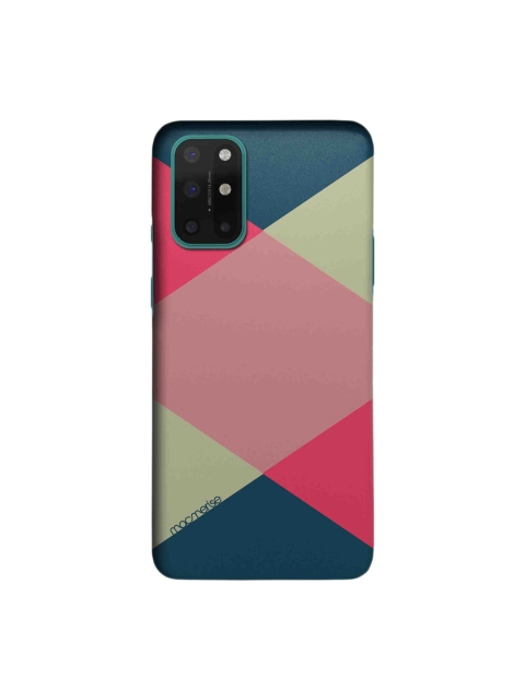 

macmerise Pink & Teal Blue Criss Cross Sleek OnePlus 8T Case