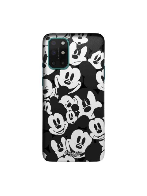 

macmerise Black & White Mickey Smileys Sleek OnePlus 8T Back Case