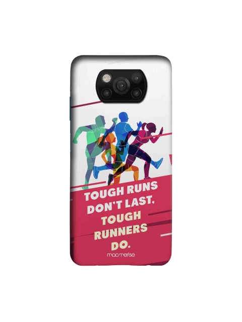 

macmerise White & Pink Tough Runners Xiaomi Poco X3 Sleek Back Case
