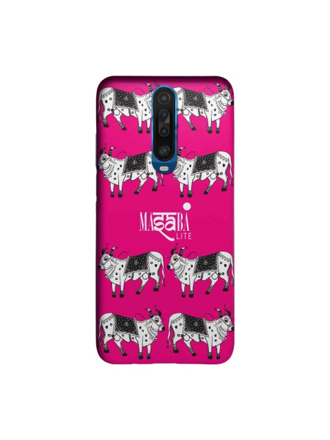 

macmerise Magenta Masaba Cow Print Xiaomi Poco X2 Sleek Back Case