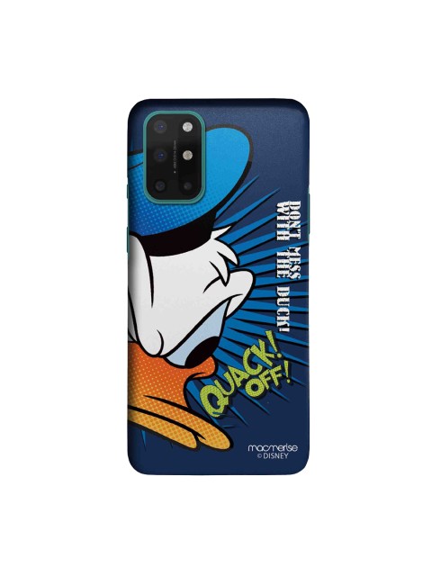 

macmerise Navy Blue & White Quack Off OnePlus 8T Back Case