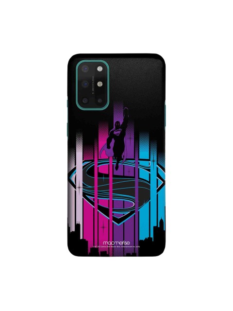 

macmerise Black & Purple Superman Symbol of Hope Sleek OnePlus 8T Back Case