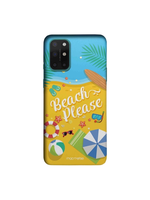 

macmerise Yellow & Blue Beach Please Sleek OnePlus 8T Case
