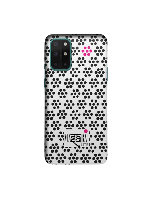 

macmerise White And Black Abstract Print OnePlus 8T Mobile Case
