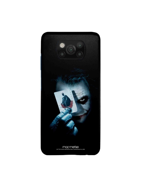 

macmerise Black & Grey Jokers Trump Card Sleek Xiaomi Poco X3 Back Case