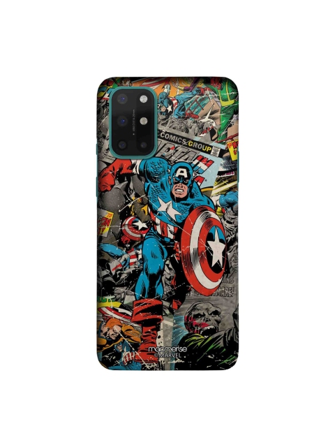 

macmerise Blue & Red Comic Captain America OnePlus 8T Sleek Back Case