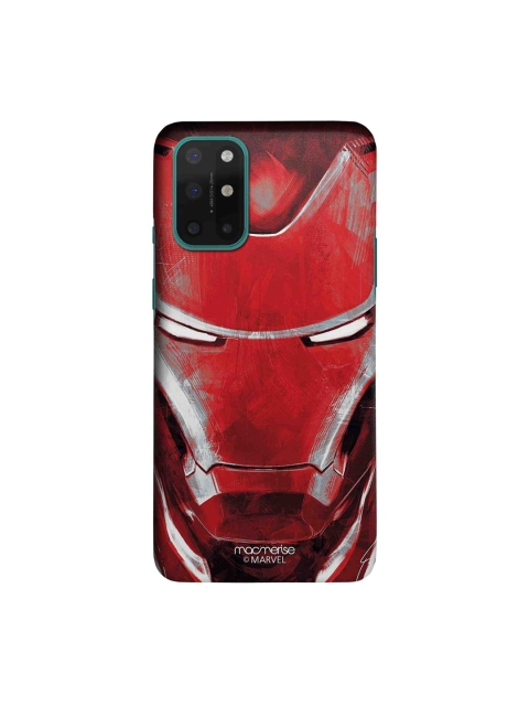 

macmerise Red & Grey Charcoal Art Iron Man Sleek OnePlus 8T Case