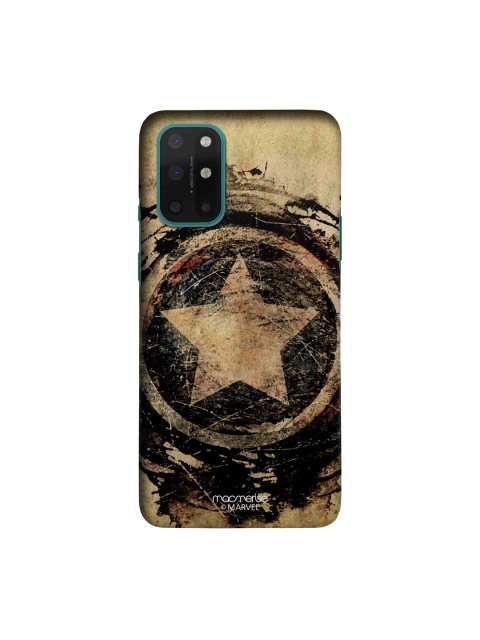 

macmerise Beige & Black Symbolic Captain Shield Sleek OnePlus 8T Case