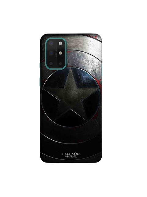 

macmerise Metallic Toned & Blue Superhero Rusted Captains Shield Sleek Back Case