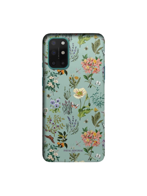 

macmerise Blue & Green Payal Singhal Titli Sleek OnePlus 8T Back Case