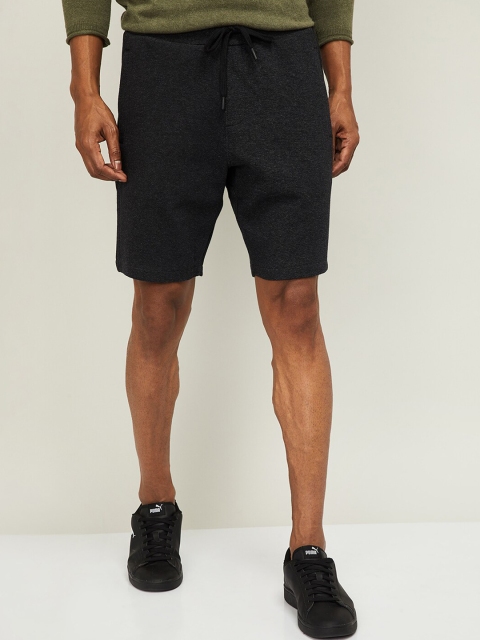 

Fame Forever by Lifestyle Men Charcoal Solid Regular Fit Regular Shorts