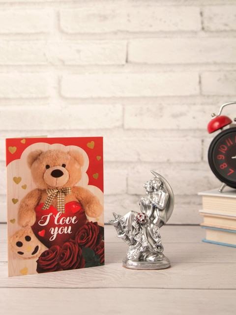 

Archies Silver-Toned Valentine Special Showpiece With Card
