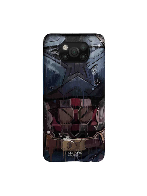 

macmerise Grey & Brown Grunge Suit Steve Sleek Xiaomi Poco X3 Back Case