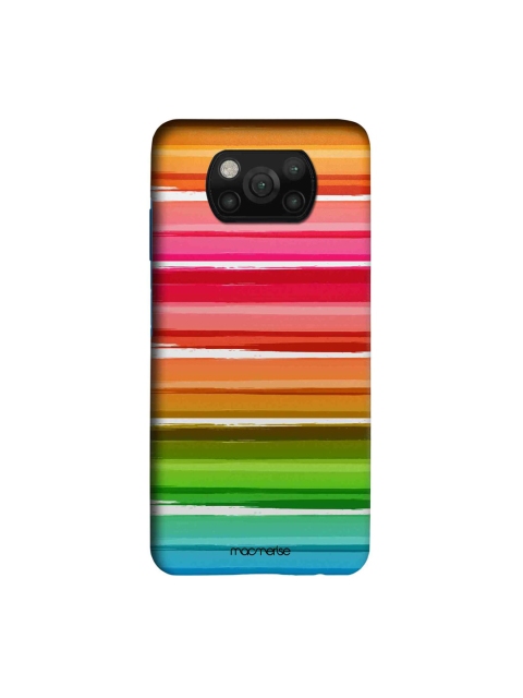 

macmerise Orange & Pink Colourful Brush Strokes Sleek Xiamoi Poco X3 Back Case