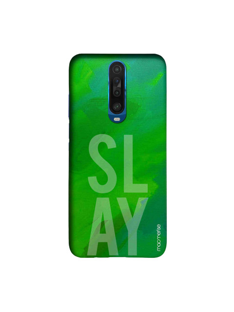 

Macmerise Green & Grey SLAY Xiaomi Poco X2 Back Case