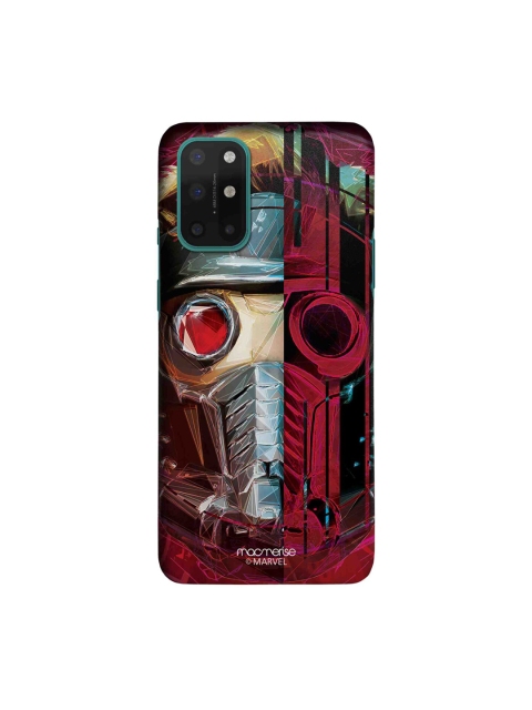 

macmerise Maroon & Silver Toned Grunge Suit StarLord OnePlus 8T Sleek Back Case