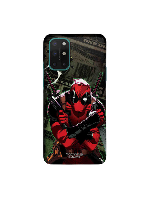 

macmerise Red & Black Superhero Deadpool Dollar Sleek OnePlus 8T Case