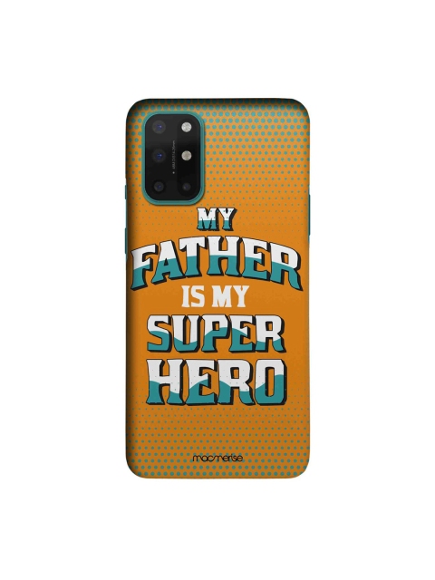 

macmerise Orange & White My Father My Superhero Sleek OnePlus 8T Case