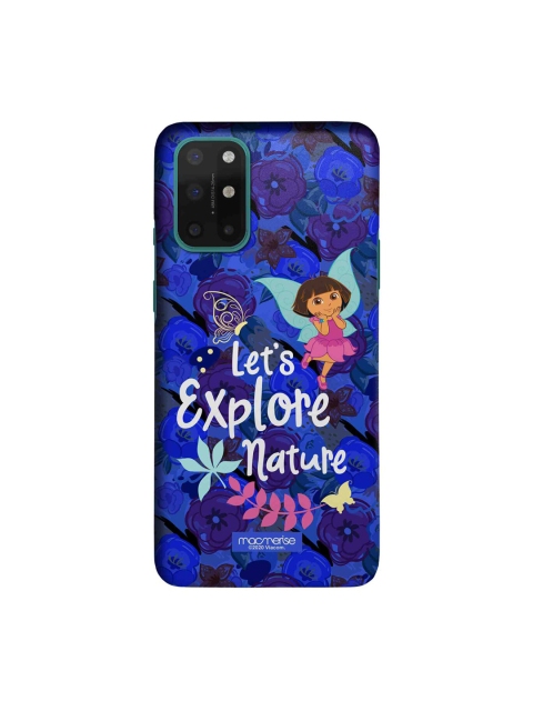 

macmerise Blue & White Explore With Dora OnePlus 8T Sleek Mobile Case