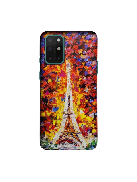

macmerise Yellow & Red Artistic Eifel for OnePlus 8T Sleek Back Cover