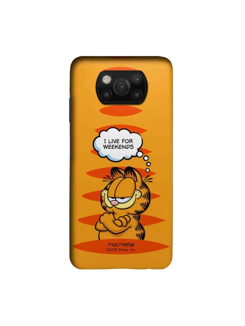 

Macmerise Yellow & Orange Living for Weekends Xiaomi Poco X3 Sleek Back Case