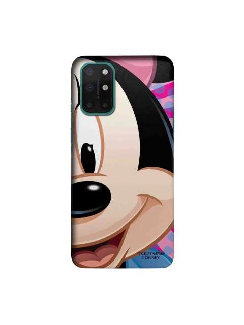 

macmerise Beige & Black Zoom Up Minnie Sleek OnePlus 8T Case