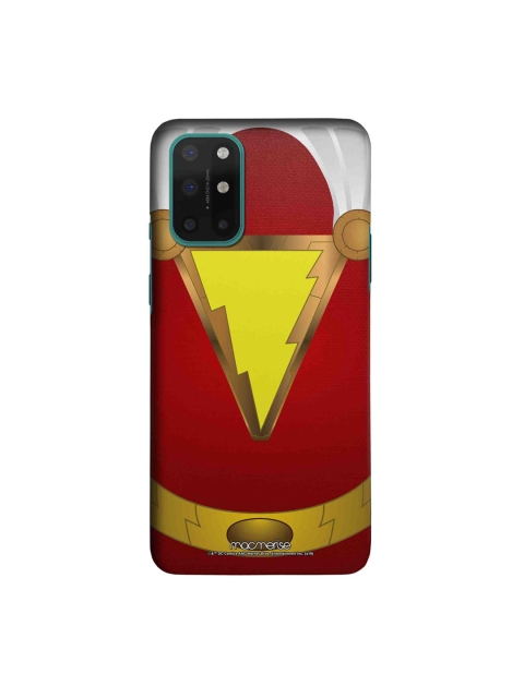 

macmerise Red & Yellow Suit Up Shazam Printed OnePlus 8T Back Cover