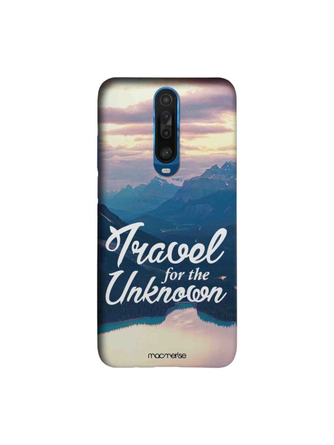 

macmerise Blue & White Travel For The Unknown Xiaomi Poco X2 Sleek Mobile Case