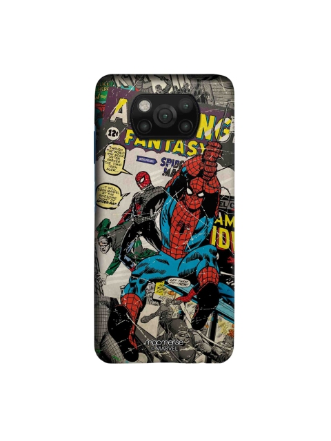 

macmerise Red & Blue Comic Spidey Sleek Xiamoi Poco X3 Back Case