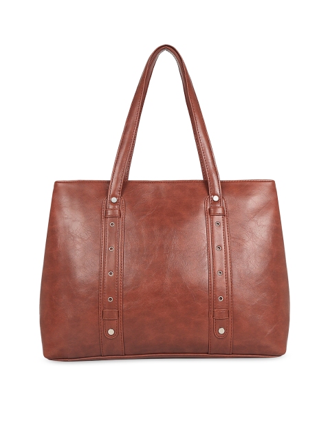 

Toteteca Brown Embellished Shoulder Bag