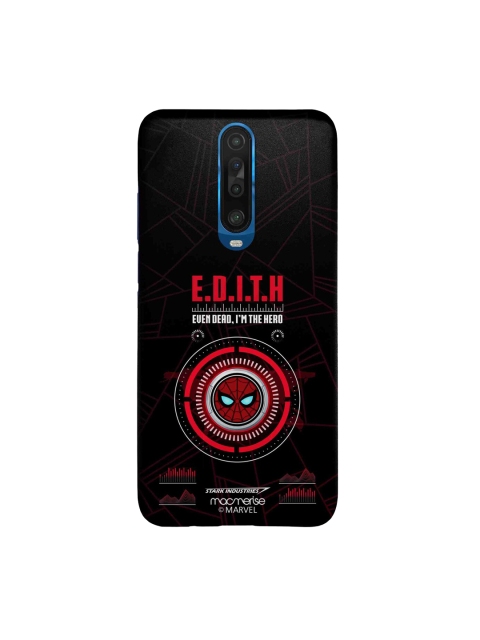 

macmerise Black & Red Hello Edith Sleek Xiaomi Poco X2 Back Case